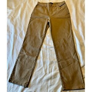 Gloria Vanderbilt Amanda Jeans Size 6 Womens Beige